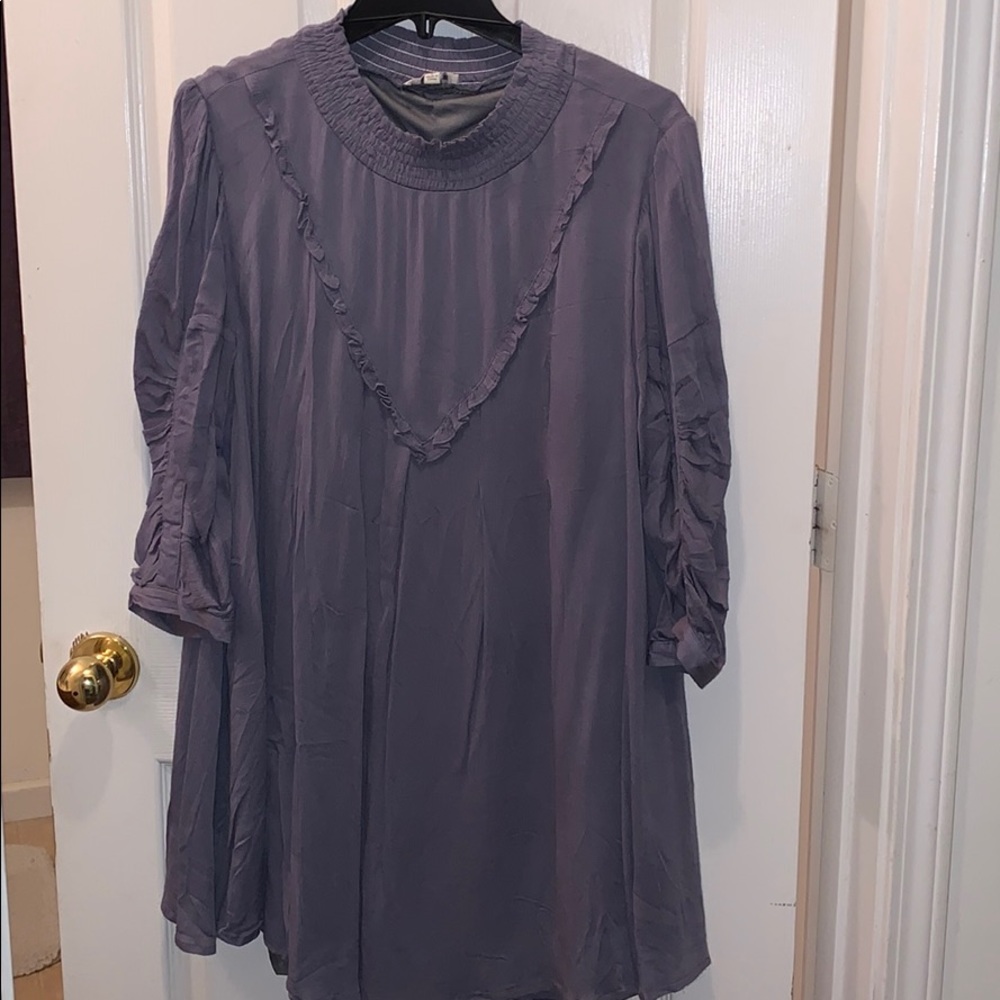 Gray dress